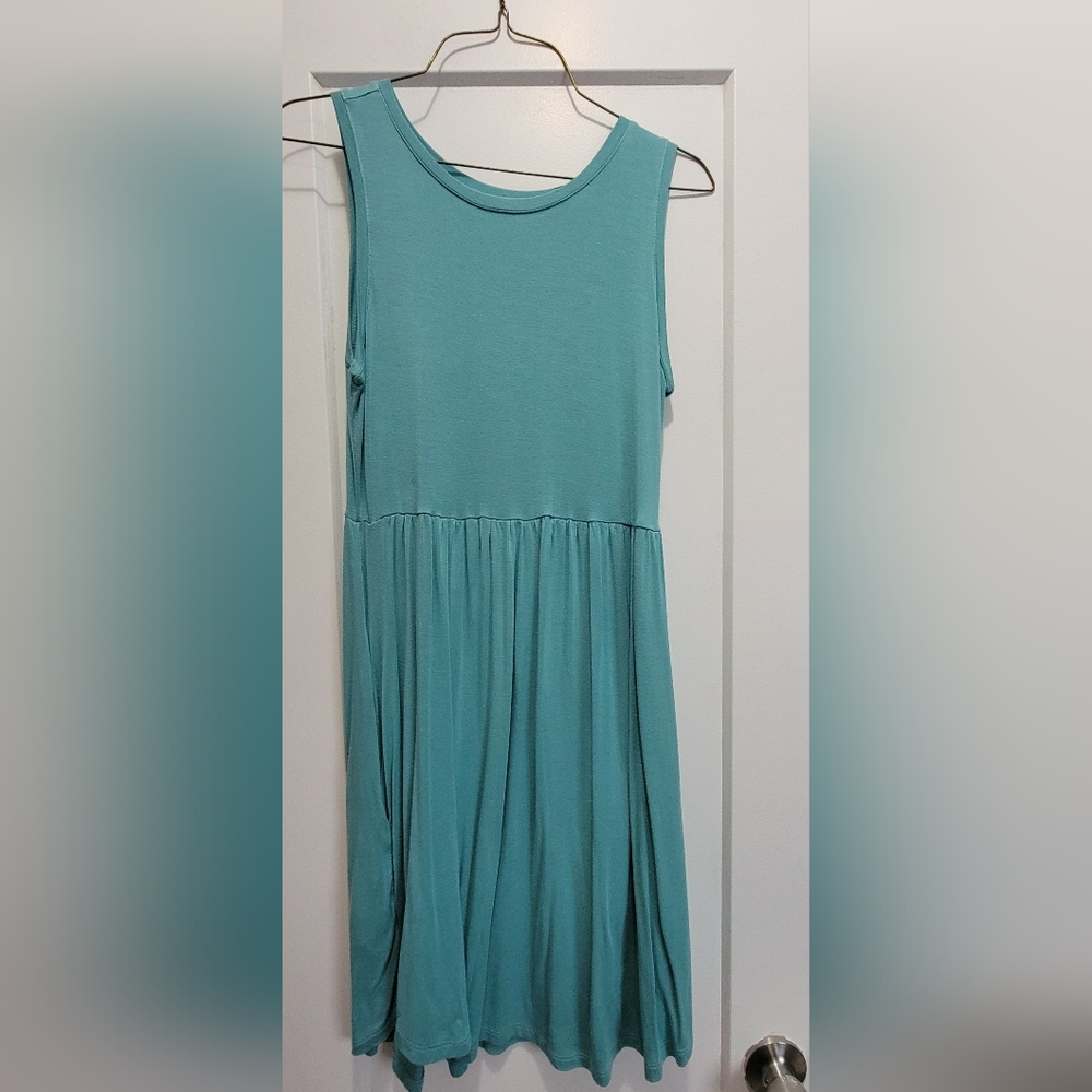 Maurice's turquoise sundress. XS, new without tags
